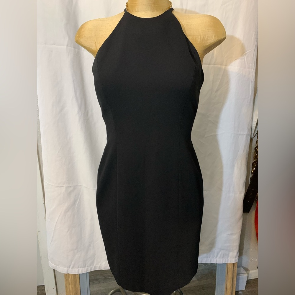 Laundry black evening dress